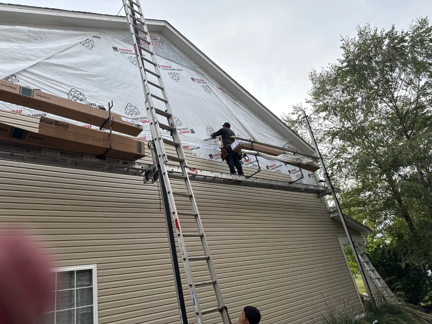 Soffit and fascia work in Crooked Creek